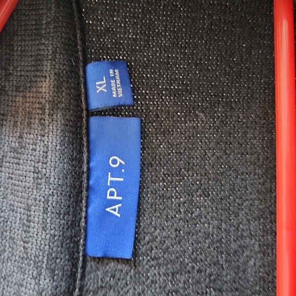 Apt 9 Dark Grey Pullover Sweater - Picture 2 of 4